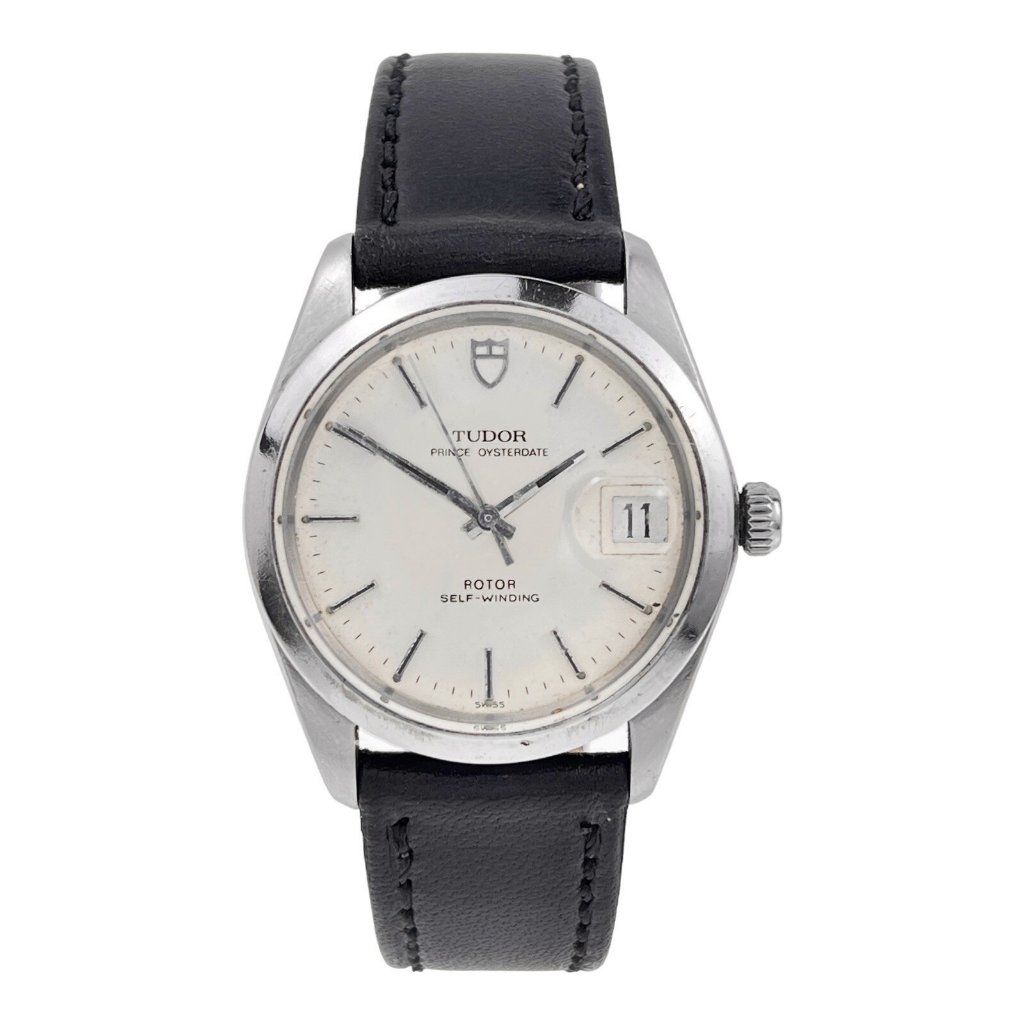 Tudor Prince Oysterdate 90520 34mm Stainless Steel Silver Dial Auto Date Watch